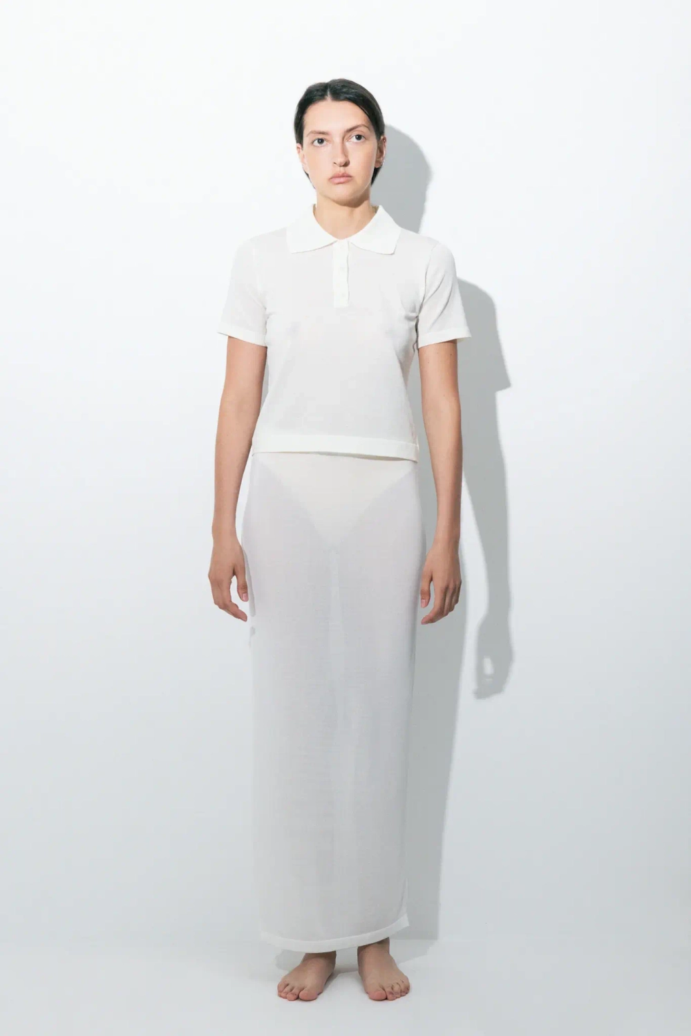 Юбка миди из вискозы