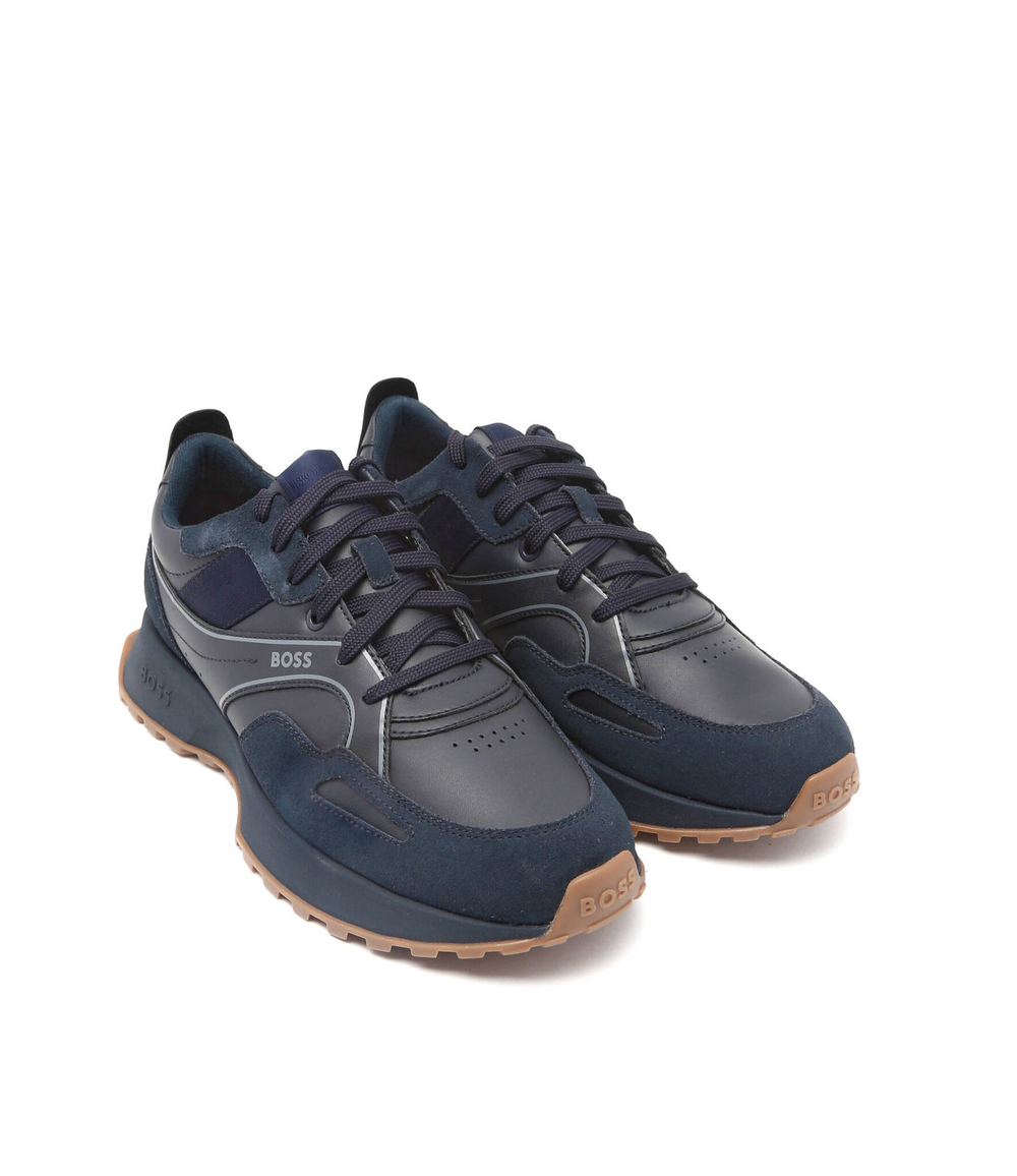 кроссовки jonah BOSS BLACK - темно-синий(50487592)