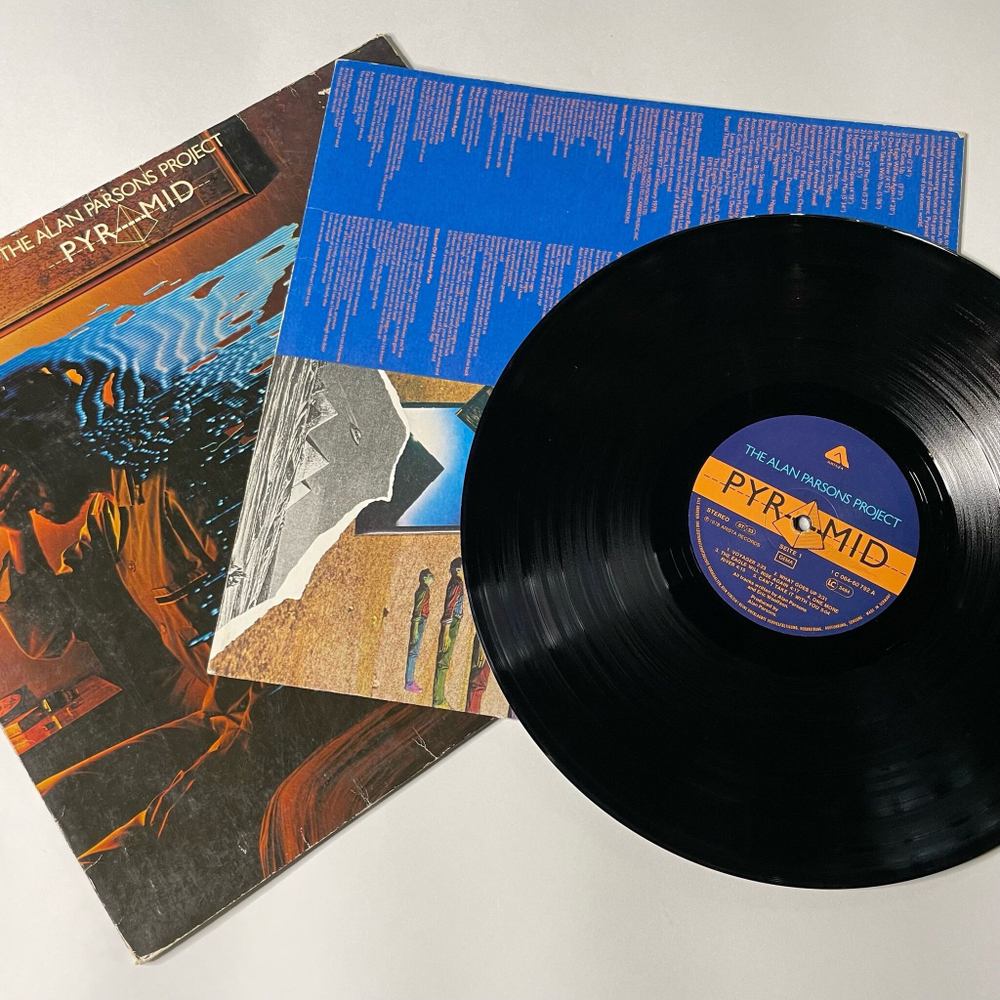 Винтажная виниловая пластинка LP The Alan Parsons Project Pyramid (Germany 1978)