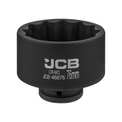 Головка ударная 76мм (12гр.), 3/4'' JCB JCB-46876