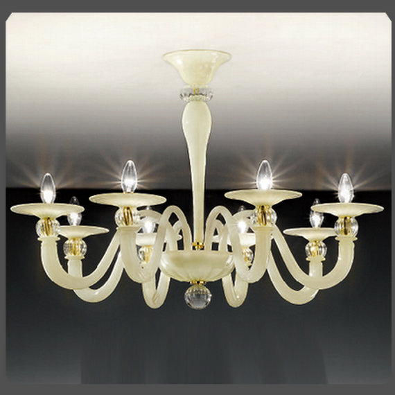 Потолочная люстра Vetri Lamp 1154/8PL (Италия)