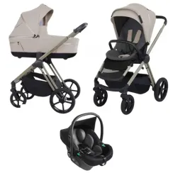 Коляска Espiro Miloo 3 в 1 White Pearl (219)