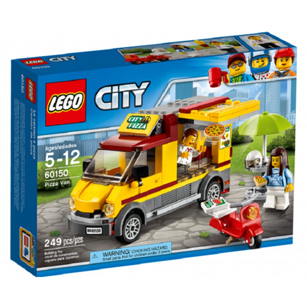 LEGO City: Фургон-пиццерия 60150 — Pizza Van — Лего Город Сити