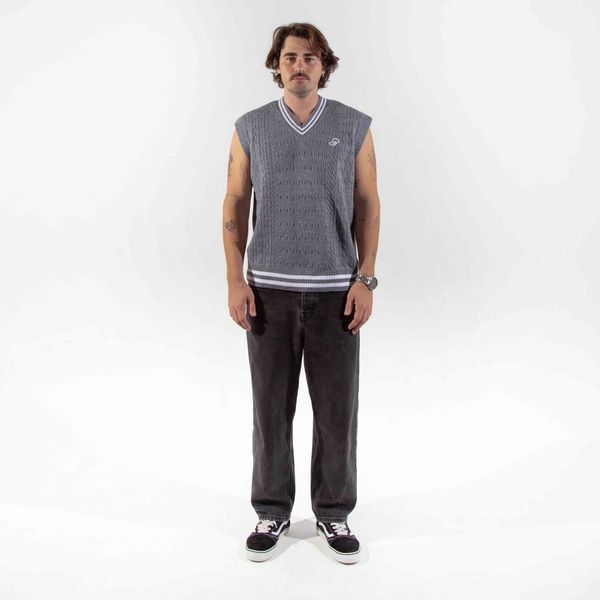 Жилет Angel Cable Vest серый - фото 5