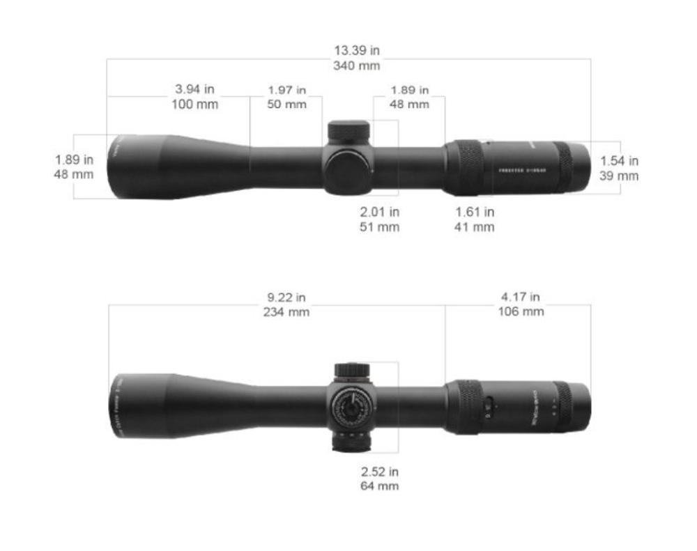 Оптический прицел VectorOptics Forester 2-10x40 для охоты и стрельбы на ближние и средние дистанции