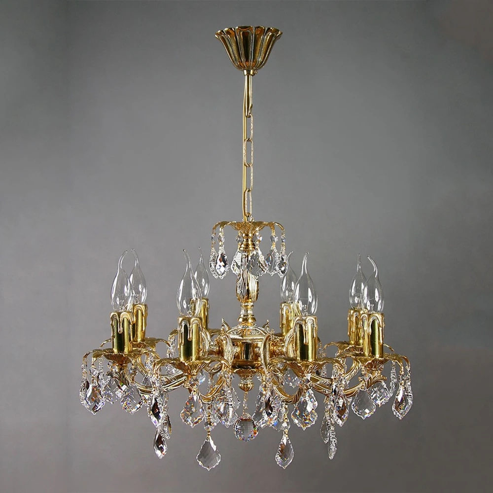 Подвесная люстра AMBIENTE by Brizzi BENISA 2226/8 WP NEW LEAF