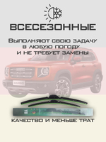Щетки стеклоочистителя HUOYE Y8 600/475 мм на Haval Dargo | Push button