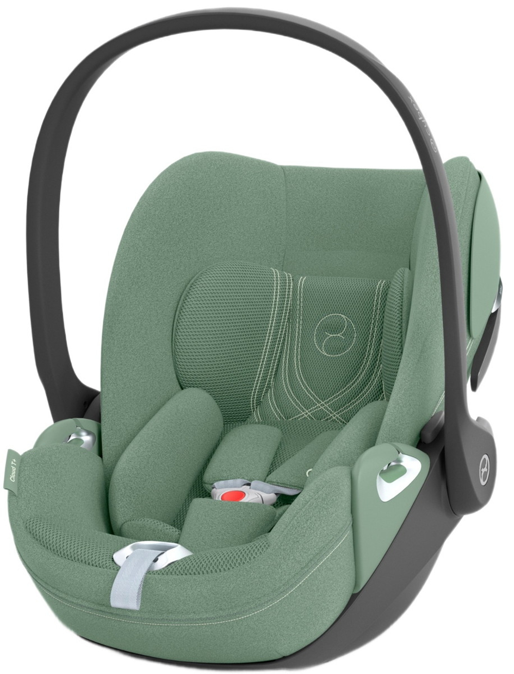 Коляска Cybex Priam IV Chrome Brown complete Cloud T Leaf Green Plus Base T 4 в 1 Leaf Green