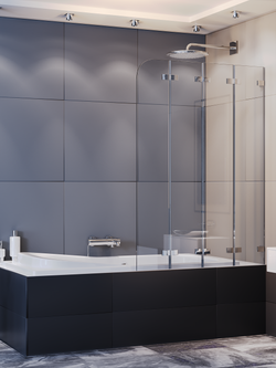 Ограждение на ванну WeltWasser  WW100 Арт. 100ZD4-100 Размер 1000х1400 мм 10000002761 прямоугольная