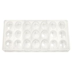 Форма для шоколада "Овал" 21 ячейка 35*27*12 мм, поликарбонат, P.L. Proff Cuisine