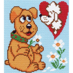 "Любит,не любит..."-1172 канва с рисунком