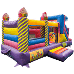 Коммерческий надувной батут «Сладкое царство» 5,2*2,7*2,05 м