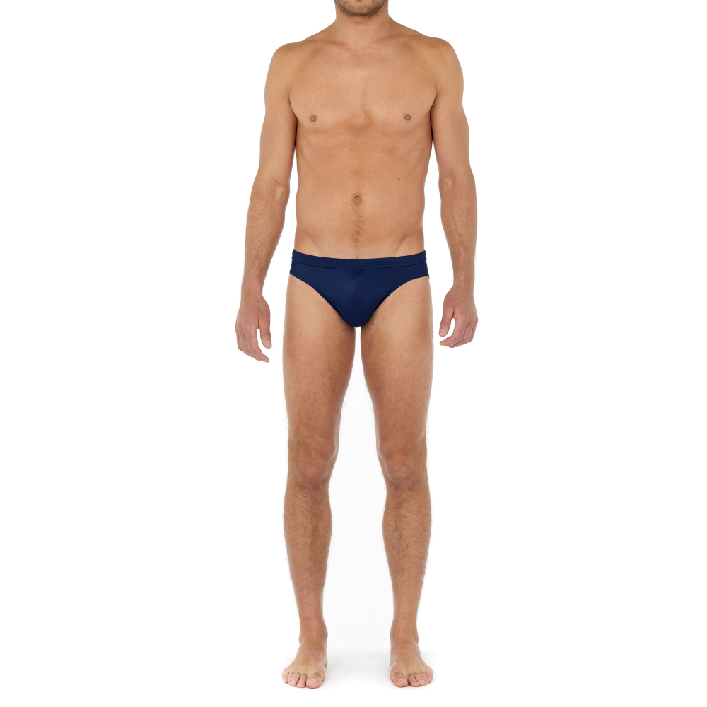 Мужские плавки темно-синие HOM SEA LIFE Swim Mini Briefs 402534_4000RA