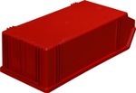 Ящик сплошной 500×230×150 мм, объем 17.25 л., арт.: 7964, красный, код: 00568