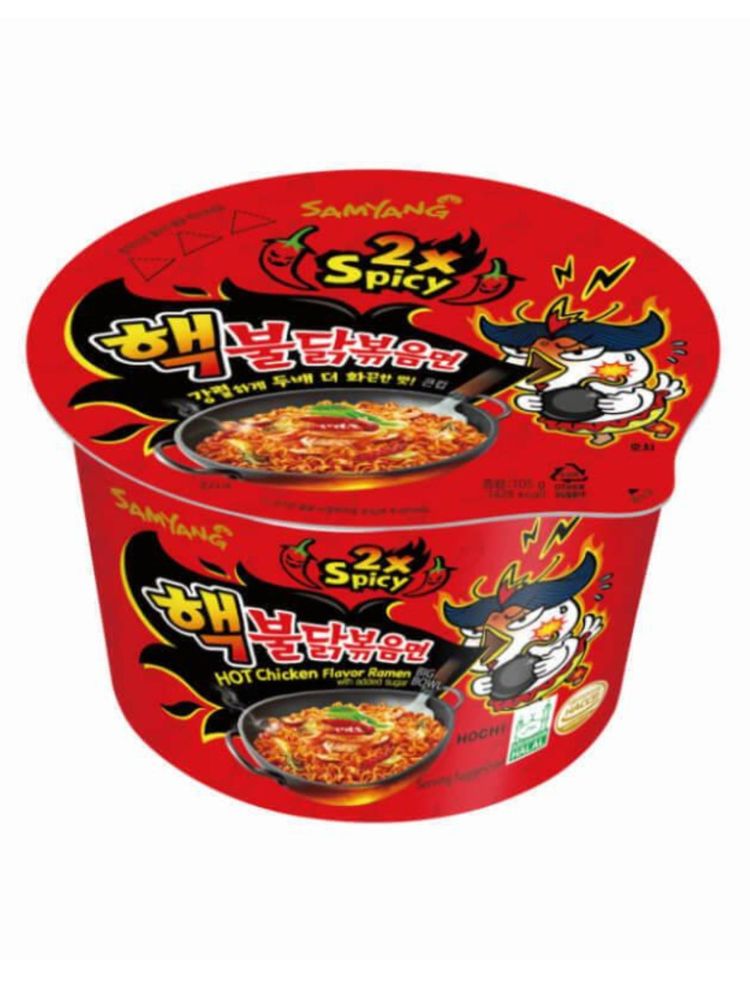 Лапша Samyang Острая курица 2xSpicy 105 г 6 шт