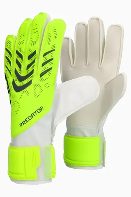 Вратарские перчатки adidas Predator Training Junior - зеленый