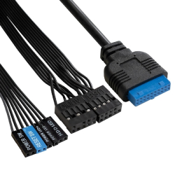 Exegate EX277437RUS Корпус Minitower MA-371X Black, mATX  2*USB+2*USB3.0, Audio