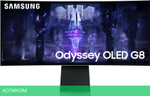 Монитор Samsung Odyssey G8 S34BG850SI серебристый (LS34BG850SIXCI)