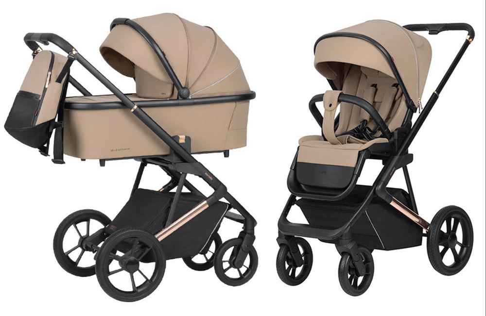 Коляска 2 в 1 Carrello Sigma CRL-6509 2024 Cream Beige