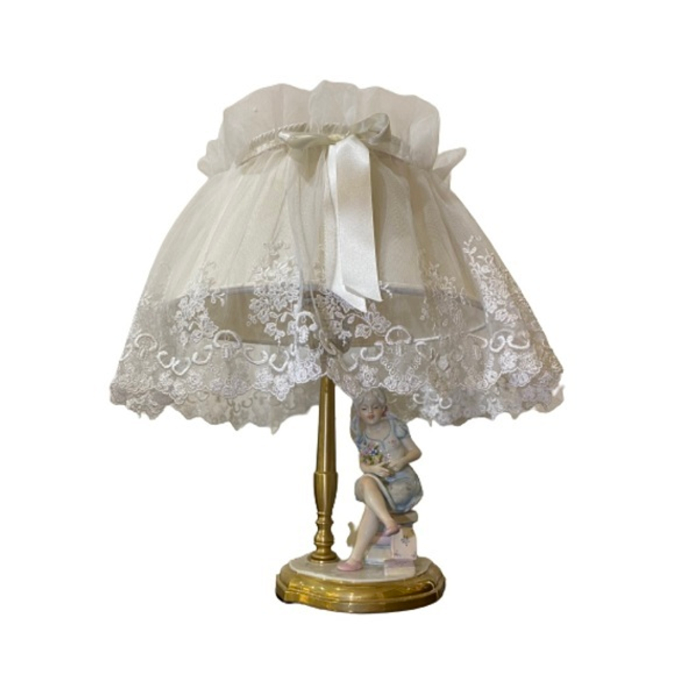 Лампа с девушкой Villari