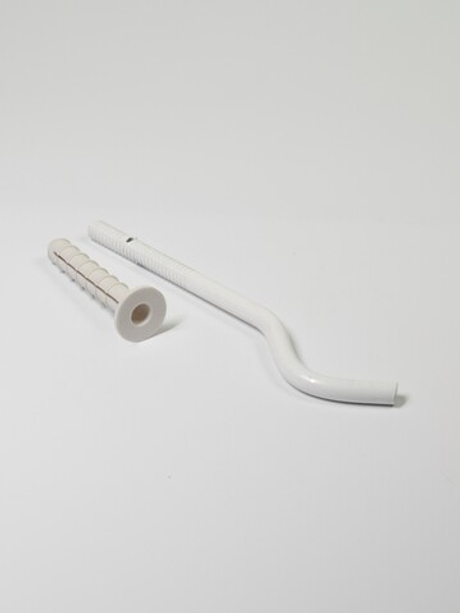 А6.9.24 Кронштейн штыревой 9*240 мм круглый с дюбелем