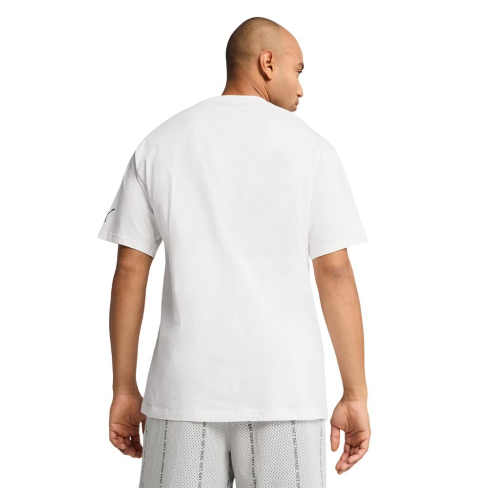 Баскетбольная футболка Puma Melo Alwayz On 1 Basketball T-shirt White