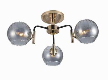 00598/3A GOLD+BLACK (4) Люстра (RL)