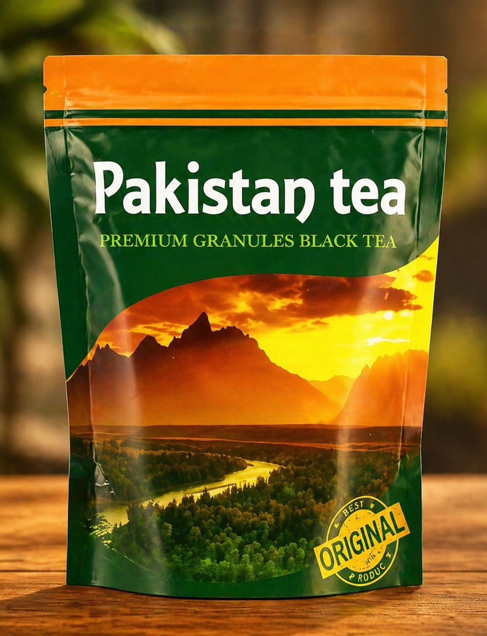 Чай Pakistan Tea Premium черн. гранул. Дой-пак 200гр.