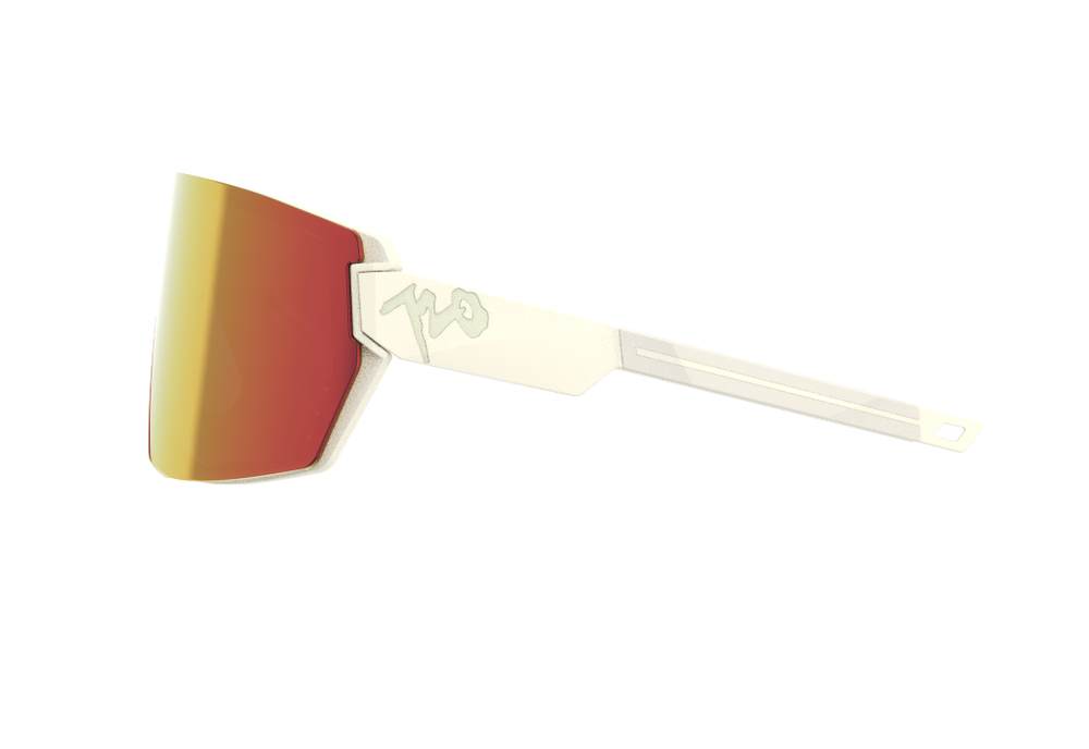 Спортивные очки 720armour Mercury / Matte White / Red HiColor Lens
