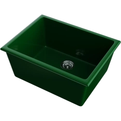 Кухонная мойка Omoikiri Okinoshima 61-U/I-WH Natceramic