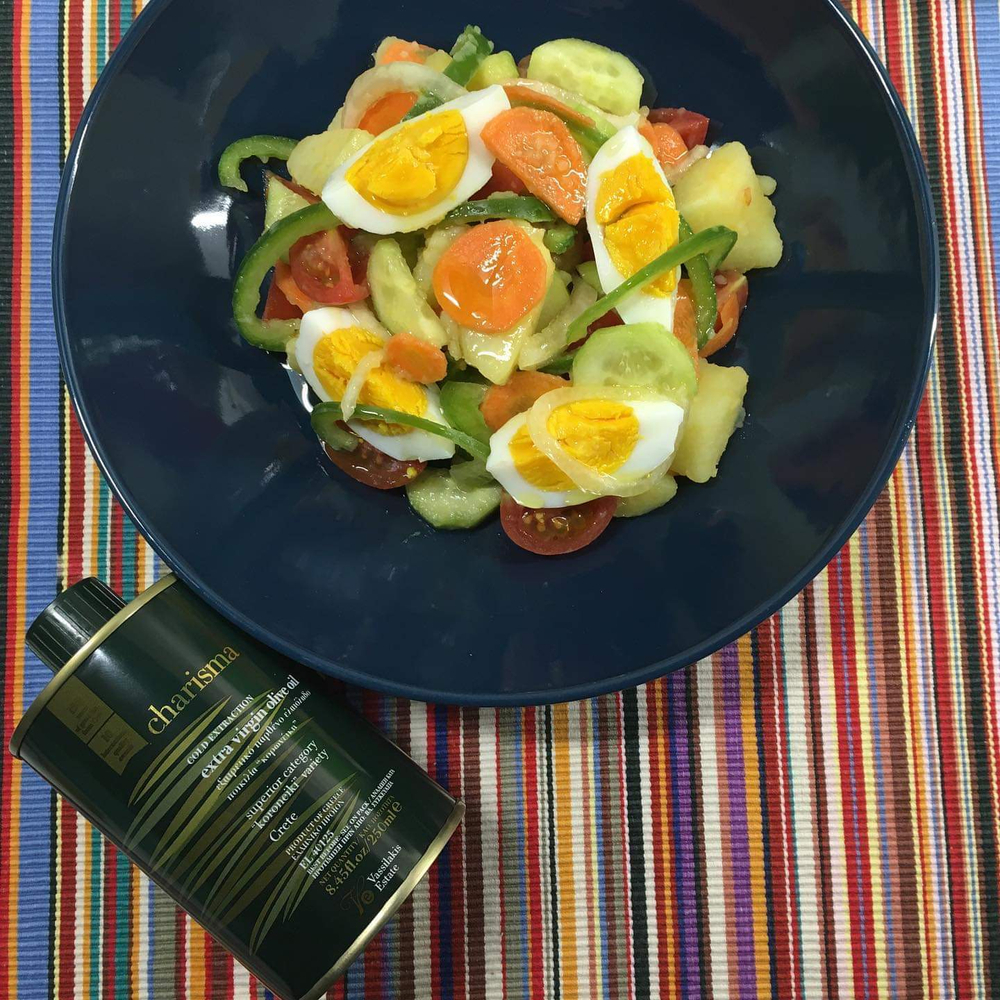 Оливковое масло греческое CHARISMA Extra Virgin в ж/б, 0,25 л, Греция (Крит)