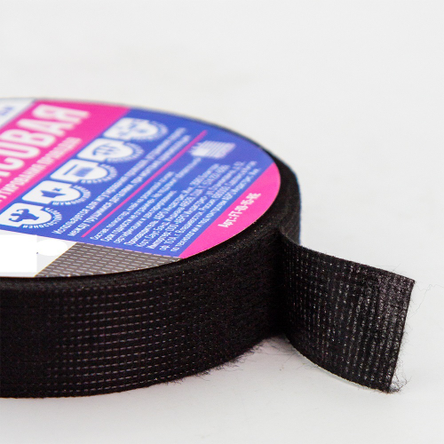 Изолента ABRO флисовая для жгутирования проводов (19ммх15м)