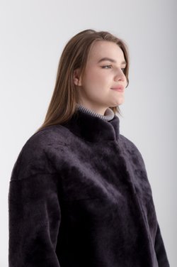 Женская Шуба/Манто из овчины