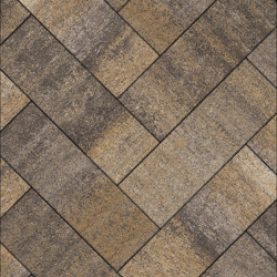 Тротуарная плитка ПРЯМОУГОЛЬНИК 600х200 мм - Искусственный камень Доломит