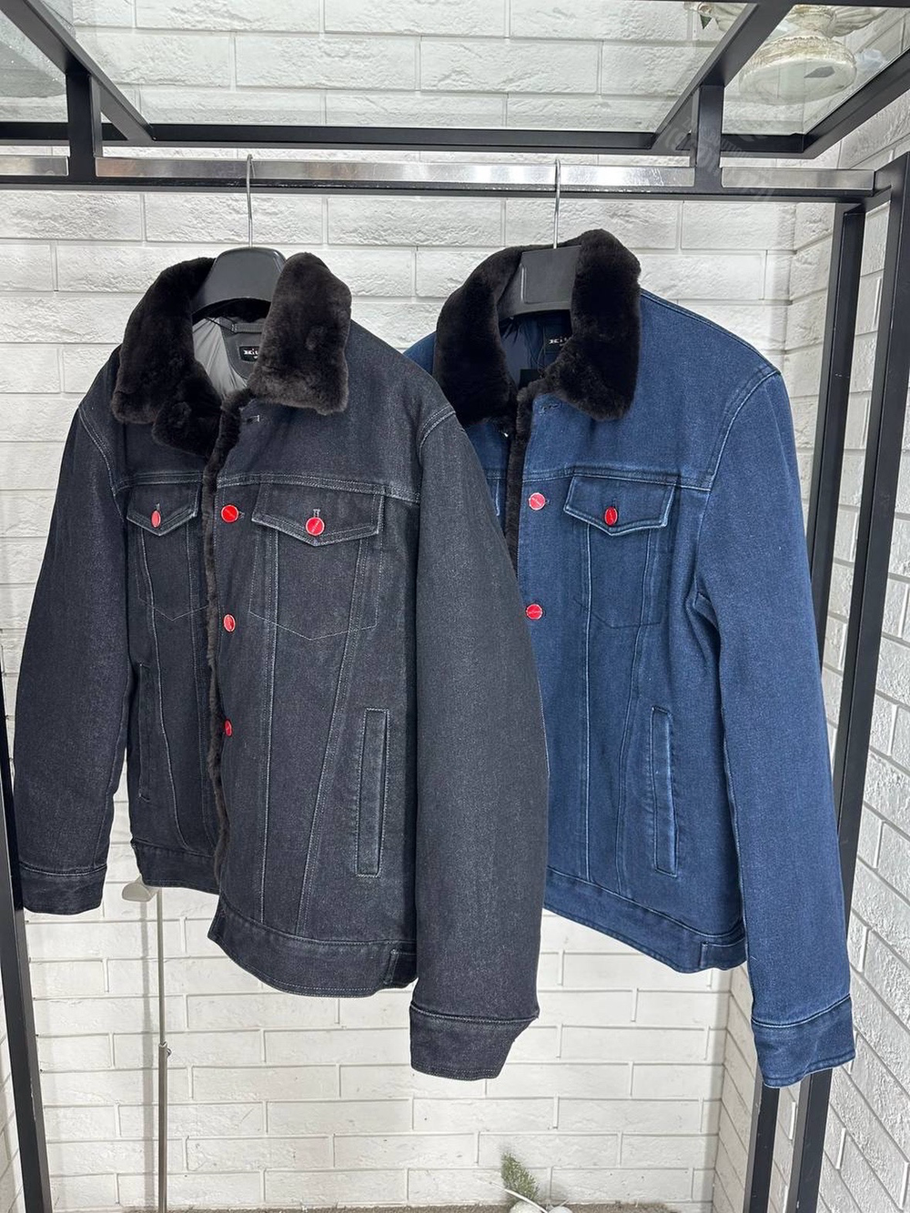 Утепленная джинсовка Kiton