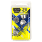 Набор грузов "Пуля"для спиралей Jig Spring №3 (24,28,32,36гр), спираль №1,№2