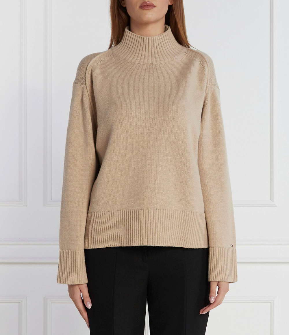 Гольф Tommy Hilfiger - бежевый(WW0WW39903)