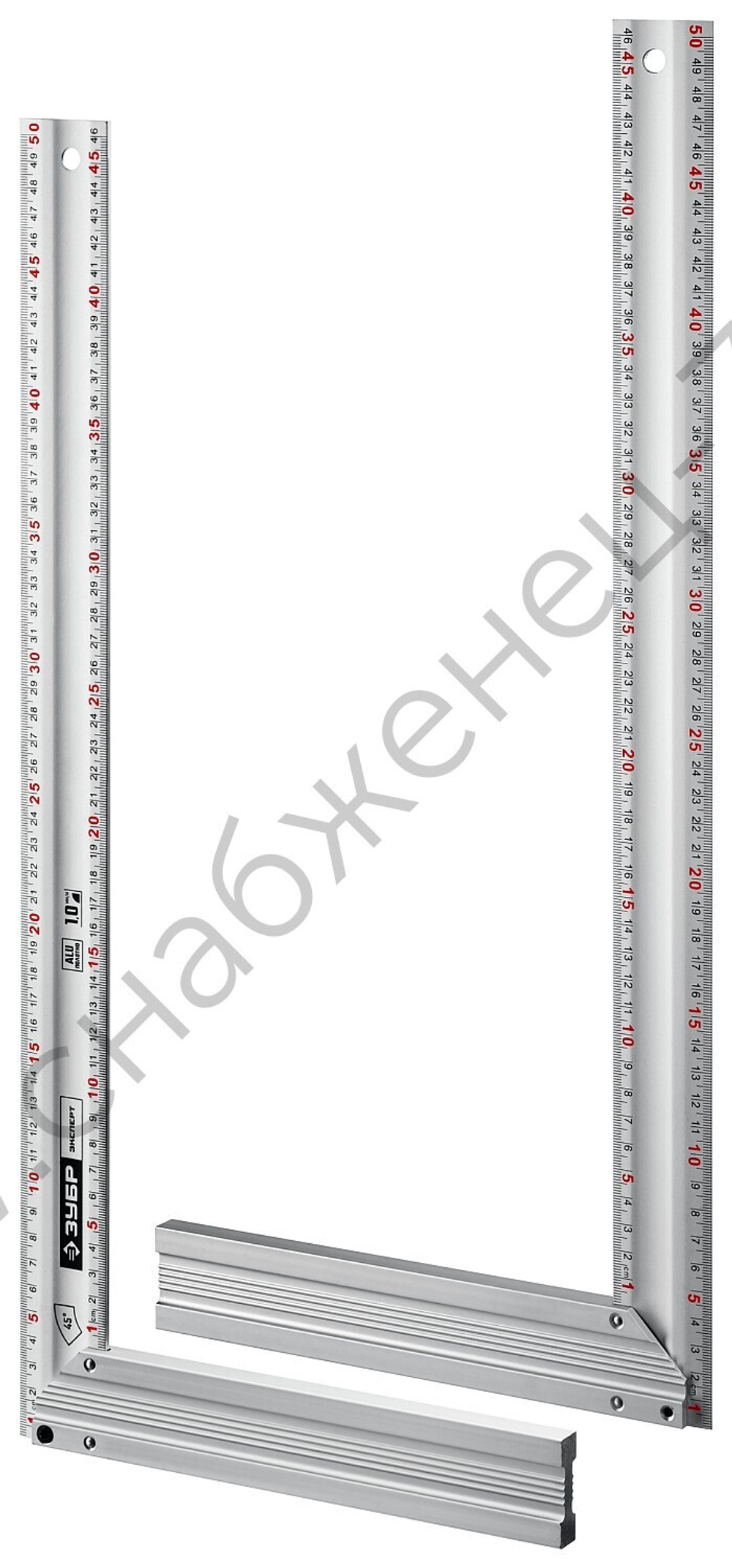 ЗУБР 500 мм, жесткий столярный угольник, Профессионал (34392-50)