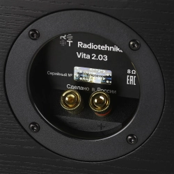 Radiotehnika Vita 2.03 Black Ash пассивная полочная акустическая система