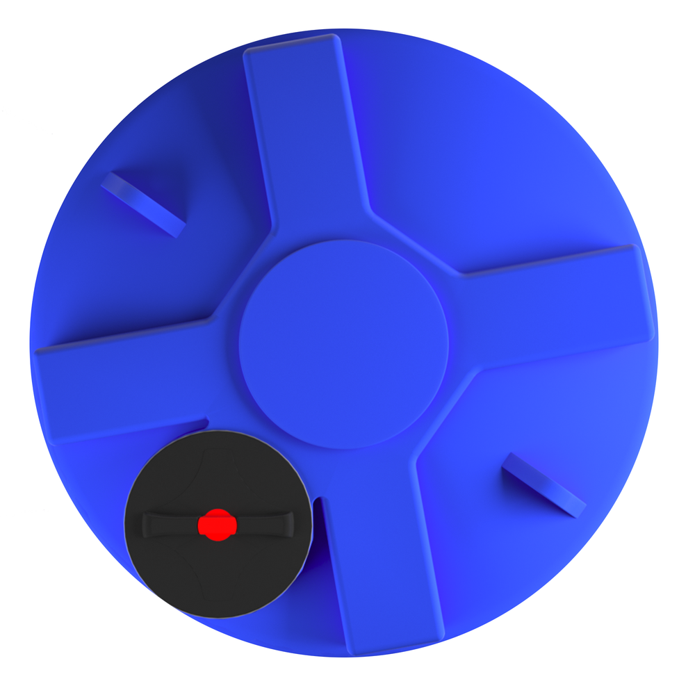 Бункер 10000л Политим 10000 л.(2100x2100x3600см;белый ) - арт.560767