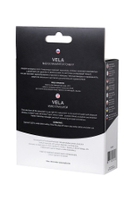 Анальный стимулятор с вибрацией Pоро Vela черный 12 см