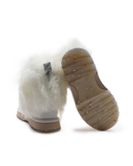 Кожаные угги blurred glossy EMU Australia - белый(W12812)