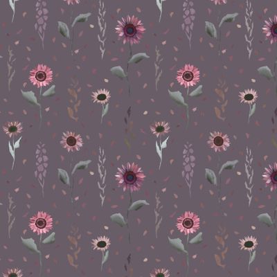 Подсолнухи на темном