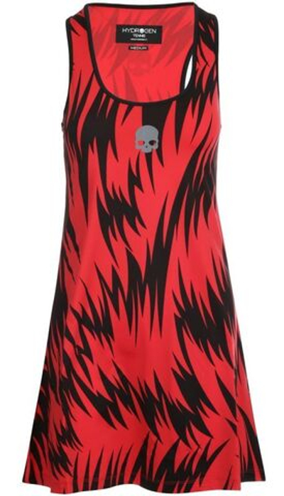 Теннисное платье Hydrogen Scratch Dress Woman - red