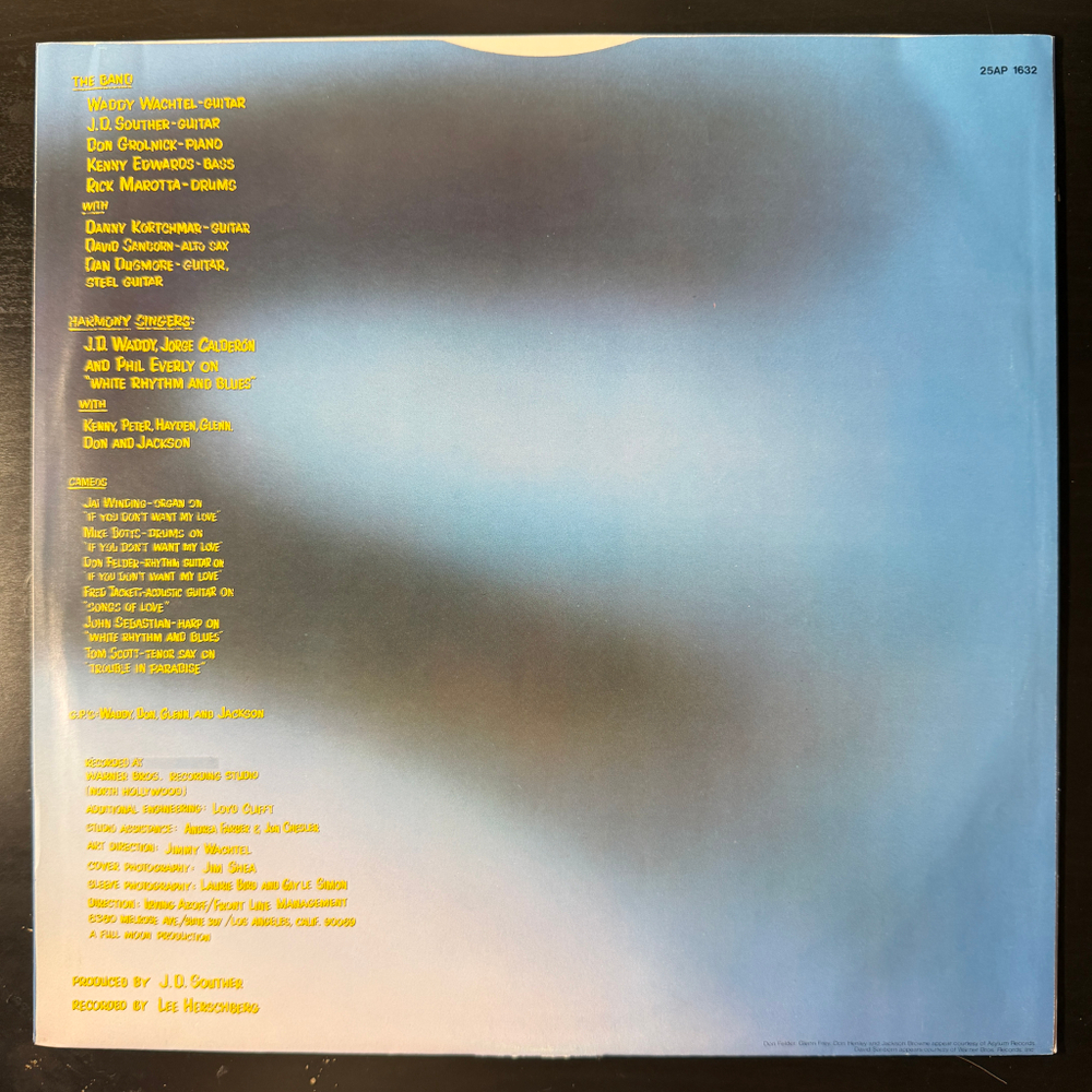 J.D. Souther – You're Only Lonely (Япония 1979г.) Т