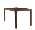 Стол пластиковый Прованс арт.3723-МТ003 прямоугольный (шоколад)