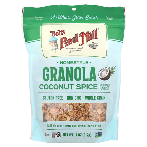 Bob's Red Mill, Homestyle Granola, кокосовые специи, 312 г (11 унций)