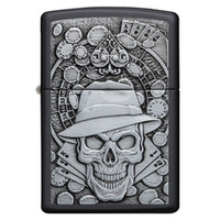 Зажигалка Zippo Classic с покрытием Black Matte