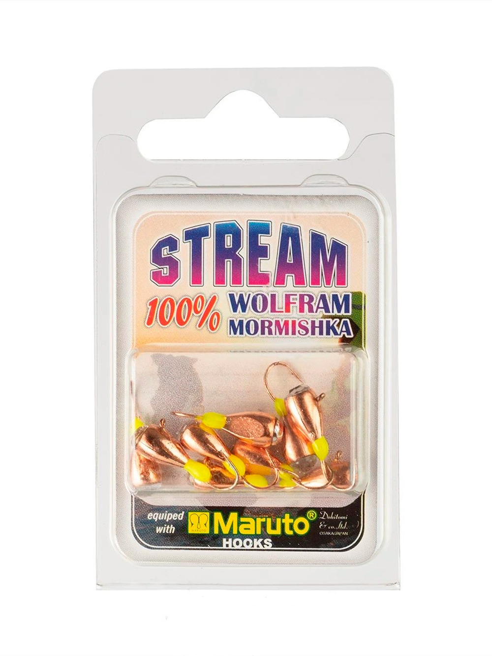 Мормышка рыболовная Nord Waters W с ушком Капля WUCAPL040BL 10шт/уп