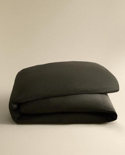 Пододеяльник Zara Home, хлопок 90%, однотонный, 5150/088